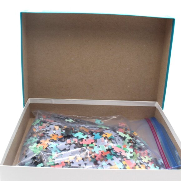 Willow Creek SLOTH YOGA 1000 Piece Jigsaw Puzzle 26" X 19.25" Made in USA 2018 - Picture 7 of 7